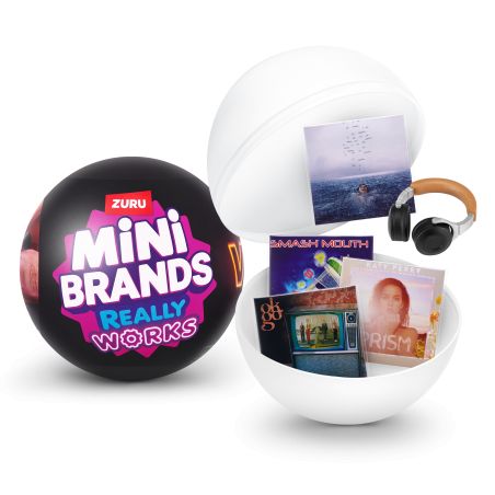 Zuru Mini Brands Really Works Vinyl – Realistische Marken Miniaturen zum Sammeln (Sortiert)