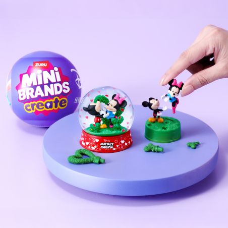 Zuru Mini Brands Collectible Disney Schneekugeln – Zauberhafte Charaktere zum Sammeln (Sortiert)