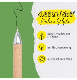 Online Schreibgeräte KS Nature Style Beechwood – Edles Schreibgerät aus FSC-Buche