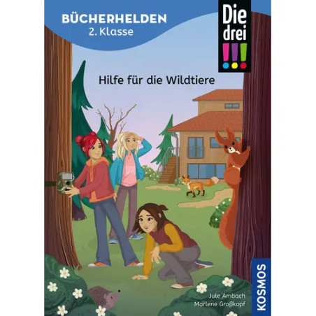 Bücherhelden 2.Kl. !!! Hilfe für die Wildtiere