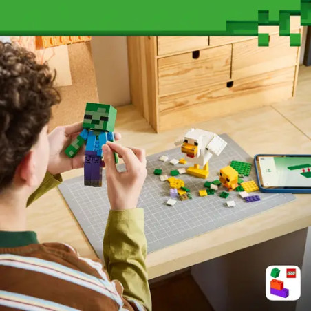 LEGO® Minecraft™ 21582 Hühnerreiter
