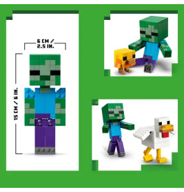 LEGO® Minecraft™ 21582 Hühnerreiter