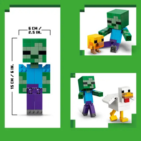 LEGO® Minecraft™ 21582 Hühnerreiter