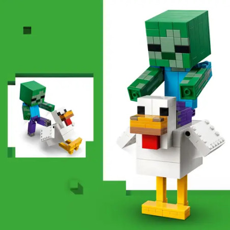 LEGO® Minecraft™ 21582 Hühnerreiter
