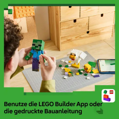 LEGO® Minecraft™ 21582 Hühnerreiter