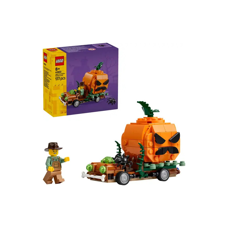 LEGO® Iconic 40822 Pickup mit Halloweenkürbis