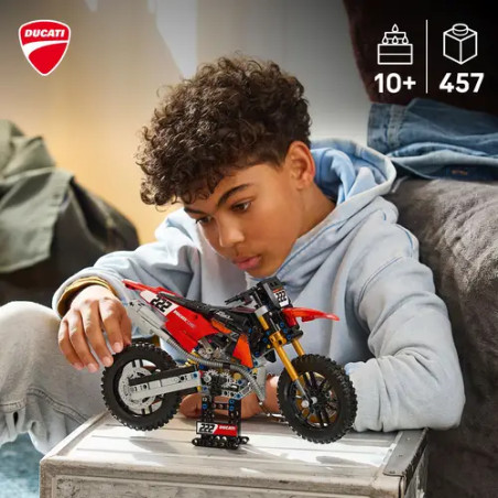 LEGO® Technic 42238 Ducati Desmo450 MX Factory Motorrad
