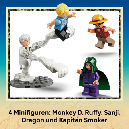 LEGO® ONE PIECE 75642 Showdown mit Kapitän Smoker