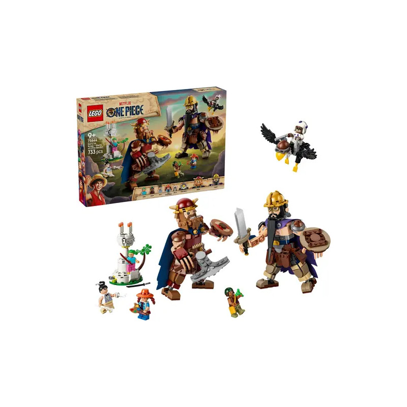 LEGO® ONE PIECE 75644 Woogey vs. Boogey – Riesen aus Little Garden