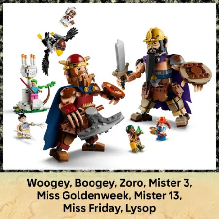 LEGO® ONE PIECE 75644 Woogey vs. Boogey – Riesen aus Little Garden