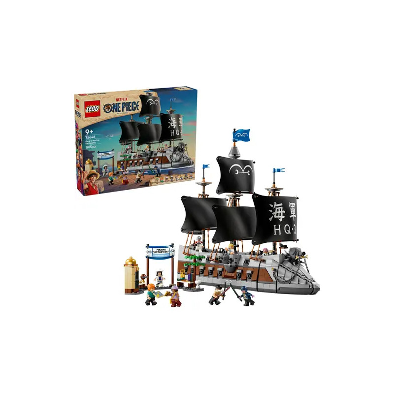 LEGO® ONE PIECE 75646 Garps Marineschlachtschiff