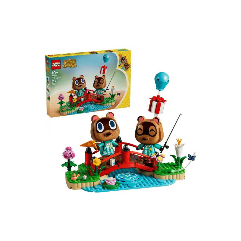 LEGO® Animal Crossing™ 77059 Ausflug mit Nepp und Schlepp