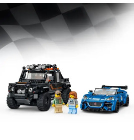 LEGO® Speed Champions 77264 Jaguar Project 7   Land Rover Defender