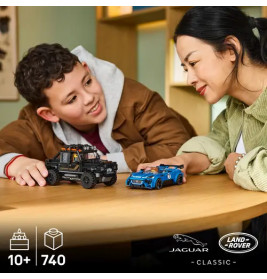 LEGO® Speed Champions 77264 Jaguar Project 7   Land Rover Defender