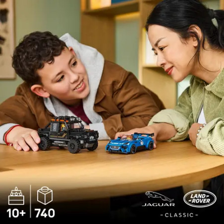 LEGO® Speed Champions 77264 Jaguar Project 7   Land Rover Defender