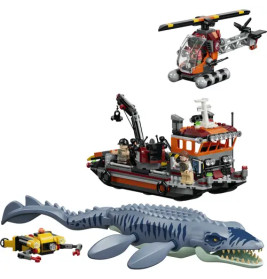LEGO® Jurassic World™ 77983 Mosasaurier-Angriff auf das Boot