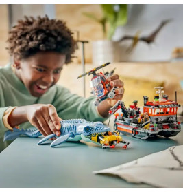LEGO® Jurassic World™ 77983 Mosasaurier-Angriff auf das Boot