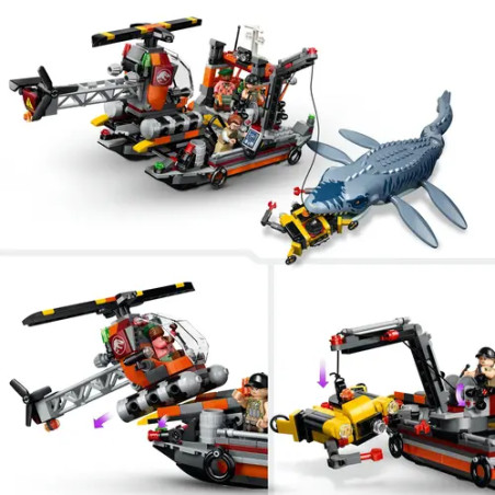 LEGO® Jurassic World™ 77983 Mosasaurier-Angriff auf das Boot