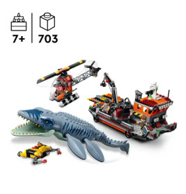 LEGO® Jurassic World™ 77983 Mosasaurier-Angriff auf das Boot