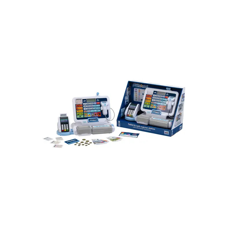 Tablet   Kassenstation mit elektronischen Funktionen