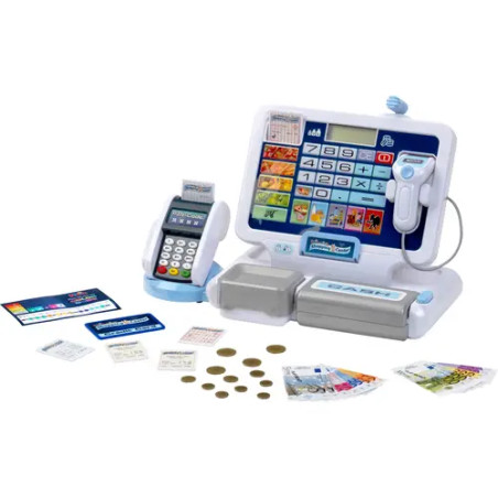 Tablet   Kassenstation mit elektronischen Funktionen