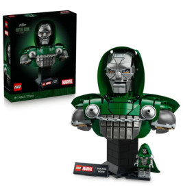 LEGO® Marvel Super Heroes Doctor Doom Büste (76345) – Ikonischer Bösewicht als Modell