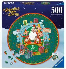 Erwachsenenpuzzle 500 Teile - Weihnachtsmann   Co.KG
