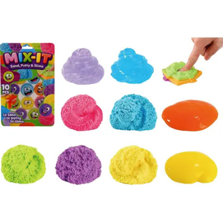 Sand, Knete und Schleim Mehrfachpackung