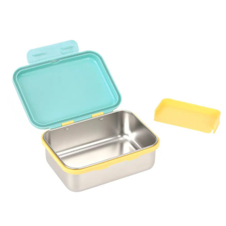 Lunchbox Stainless Steel SmileyWorld® turquoise