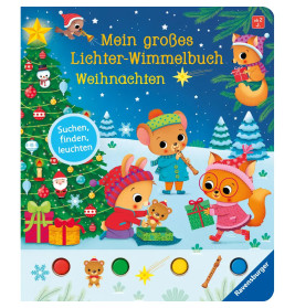 Mein großes Lichter-Wimmelbuch: Weihnachten