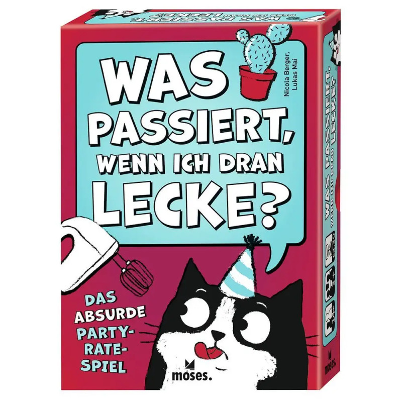 Was passiert, wenn ich dran lecke?