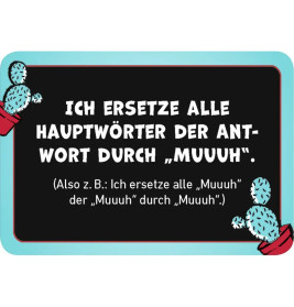 Was passiert, wenn ich dran lecke?