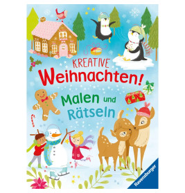 Kreative Weihnachten! Malen und Rätseln