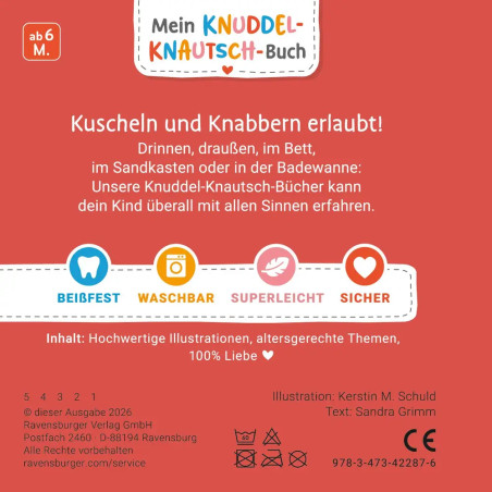 Mein Knuddel-Knautsch-Buch: Frohe Weihnachten!