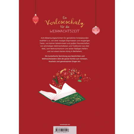 Sternenglanz und Weihnachtswunder- Weihnachts-Sammelband mit 8 Geschichten und vielen Liedern, Kinde