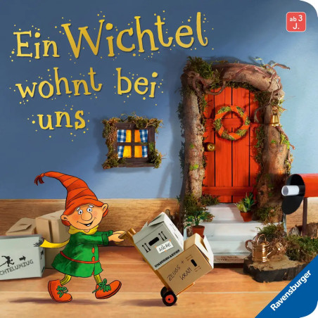 Ein Wichtel wohnt bei uns: Mein erstes Wichteltür-Buch (Weihnachtswichtel, Wichtelbrauch, Geschenk,
