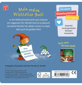 Ein Wichtel wohnt bei uns: Mein erstes Wichteltür-Buch (Weihnachtswichtel, Wichtelbrauch, Geschenk,