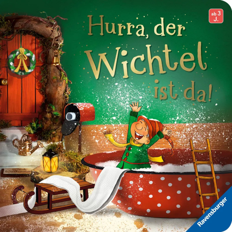 Hurra, der Wichtel ist da!