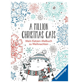 A Million Christmas Cats - Mein Katzen-Malbuch zu Weihnachten