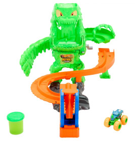 Hot Wheels Monster Trucks 1:64 Mutant Chaos Ooze Monster Playset