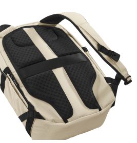 eoto Rucksack Midi20 Cremebeige | 20 Liter Laptopfach | Stylisch & Strapazierfähig für Alltag