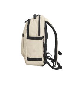 eoto Rucksack Midi20 Cremebeige | 20 Liter Laptopfach | Stylisch & Strapazierfähig für Alltag