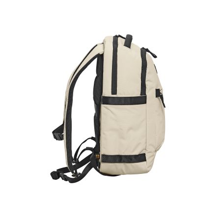 eoto Rucksack Midi20 Cremebeige | 20 Liter Laptopfach | Stylisch & Strapazierfähig für Alltag