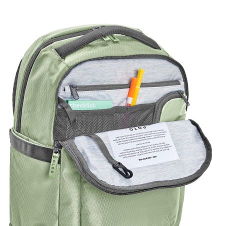 eoto Rucksack Midi20 Mintgrün | 20 Liter Volumen | Stylischer Tagesrucksack für Damen & Herren