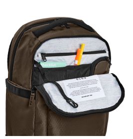 eoto Rucksack Midi20 Mokkabraun – 20 Liter, klassisch & funktional für Alltag & Freizeit