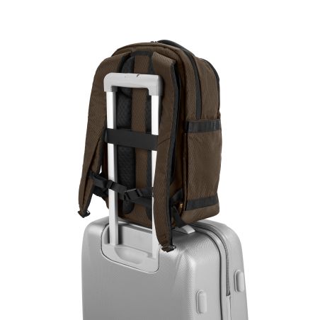 eoto Rucksack Midi20 Mokkabraun – 20 Liter, klassisch & funktional für Alltag & Freizeit