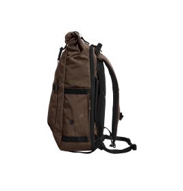 eoto Rucksack Rolly32 Mokkabraun – 23-32 Liter, Roll-Top, wasserabweisend & Notebookfach