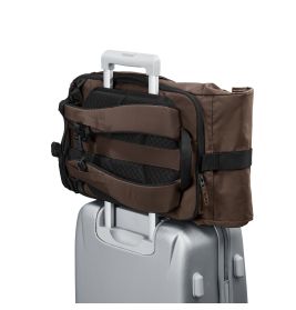 eoto Rucksack Rolly32 Mokkabraun – 23-32 Liter, Roll-Top, wasserabweisend & Notebookfach