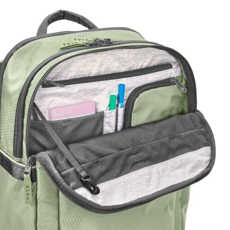 eoto Rucksack Tidy22 Mintgrün – 22 Liter, organisiert & modern für Schule & Pendler