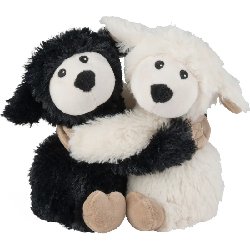 Warmies® Kuschel-Freunde Schafe s/w